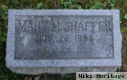 Mary M Shaffer