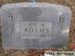 Joseph Morton "joe" Adams