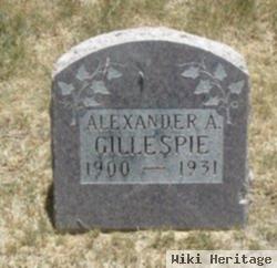 Alexander A Gillespie