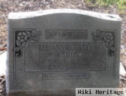 Lee Ann Coulter Denmon