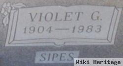 Violet G.. Sipes Mckee