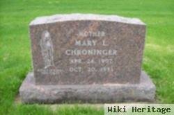 Mary L Stone Chroninger