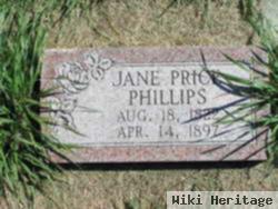 Jane Price Evans Phillips