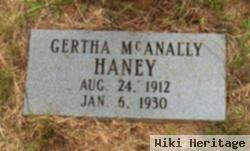 Gertha Mcanally Haney