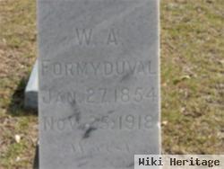 William Alexander Formyduval