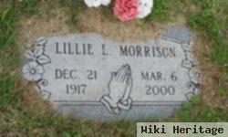 Lillie L Morrison