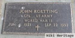 John Francis Koetting