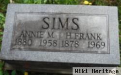 Annie May Burdett Sims