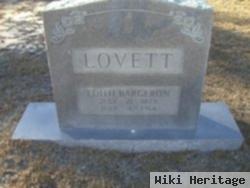 Edith Inez Bargeron Lovett