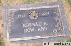 Rosmae A. Rowland