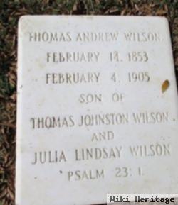 Thomas Andrew Wilson