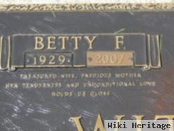 Betty F. Withrow