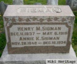 Annie K Brenner Sigman