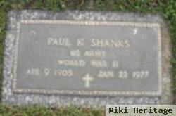 Paul K Shanks