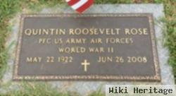 Rev Quintin Roosevelt Rose