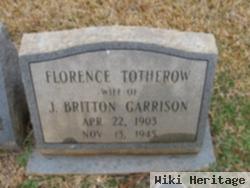 Florence Totherow Garrison