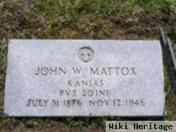 John W. Mattox