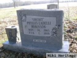 Phyllis Ladelle ""cricket"" Robinson