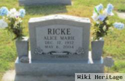 Alice Marie Garman Ricke