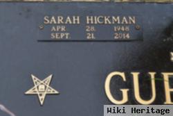 Sarah Carol Hickman Gurganus