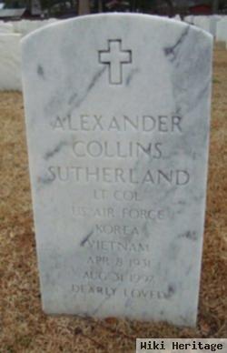 Alexander Collins Sutherland