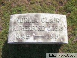 Norma Clair Rutherford Owens