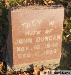 Tacy W. Duncan