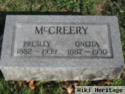 Presley Buford Mccreery