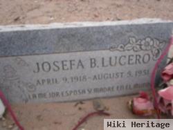 Josefa B Lucero