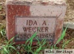 Ida A Wecker