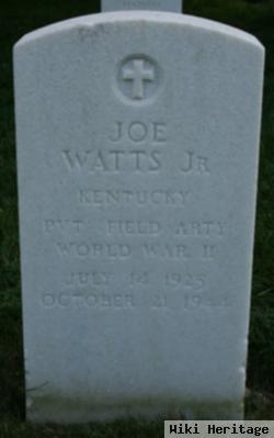 Joe Watts, Jr