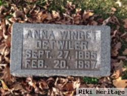 Anna Imo Winget Detwiler