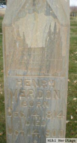 Henry Verdon