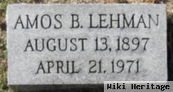 Amos B Lehman