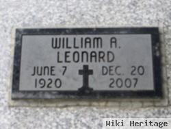 William A "pete" Leonard