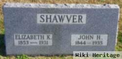 John H Shawver