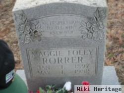 Maggie Lee Foley Rorrer