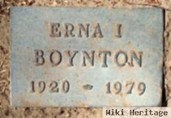 Erna I Boynton