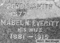 Mabel Naomi Everitt Smith