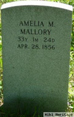 Amelia M. Mallory