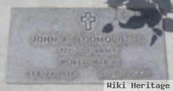 Pfc John Arthur Bloomquist, Jr