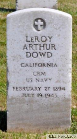 Leroy Arthur Dowd