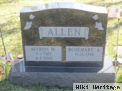 Myron W Allen