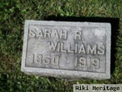 Sarah Rebecca Needham Williams