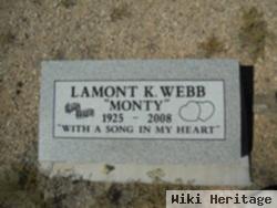 Lamont K. "monty" Webb