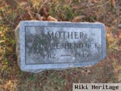 Anna E. Bowden Hendrick