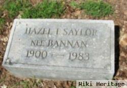 Hazel Idella Bannan Saylor