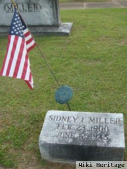 Sidney F Miller