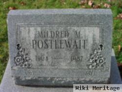 Mildred M. Postlewait