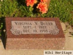 Virginia V Duerr